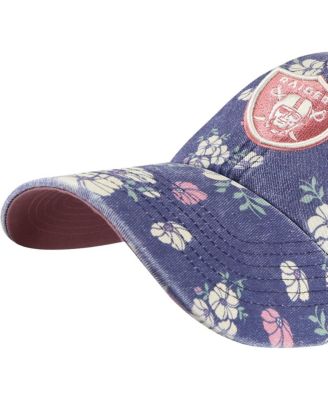 Women's Navy Las Vegas Raiders Primrose Clean Up Adjustable Hat
