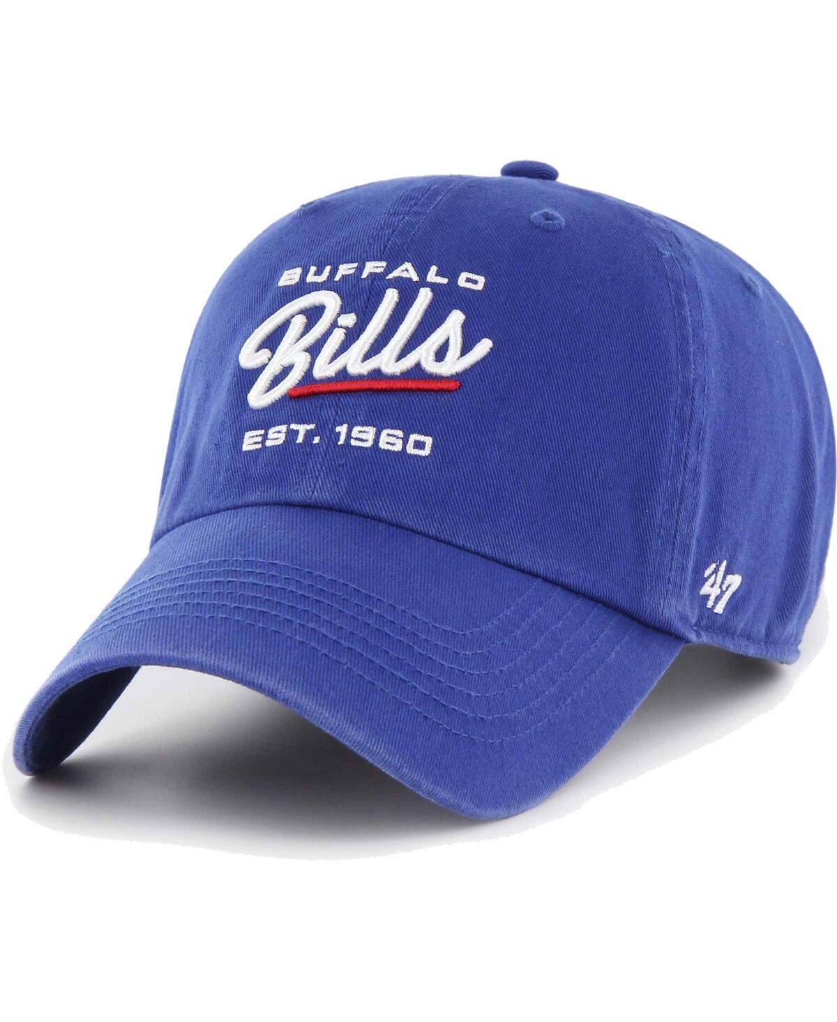 47 Brand Women's ' Royal Buffalo Bills Sidney Clean Up Adjustable Hat