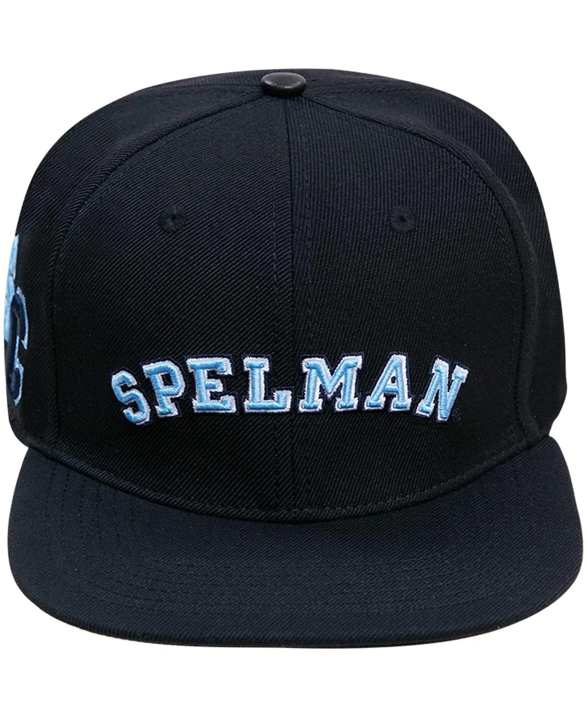 Shop Pro Standard Men's  Black Spelman College Jaguars Arch Over Logo Evergreen Snapback Hat