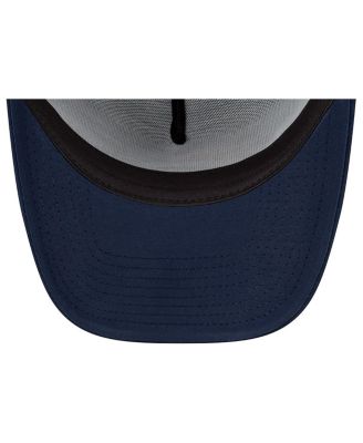 New Era Men's Navy Denver Broncos A-Frame Trucker 9FORTY Adjustable Hat