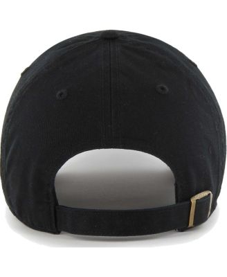 Women's Black Las Vegas Raiders Confetti Icon Clean Up Adjustable Hat