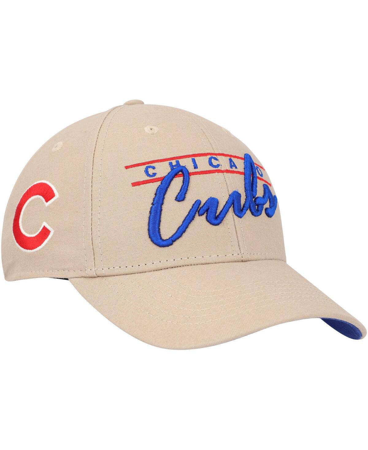 47 Brand Men's ' Khaki Chicago Cubs Atwood Mvp Adjustable Hat