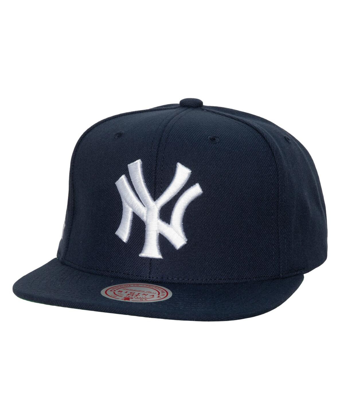 Mitchell & Ness Men's  Navy New York Yankees Cooperstown Collection Evergreen Snapback Hat