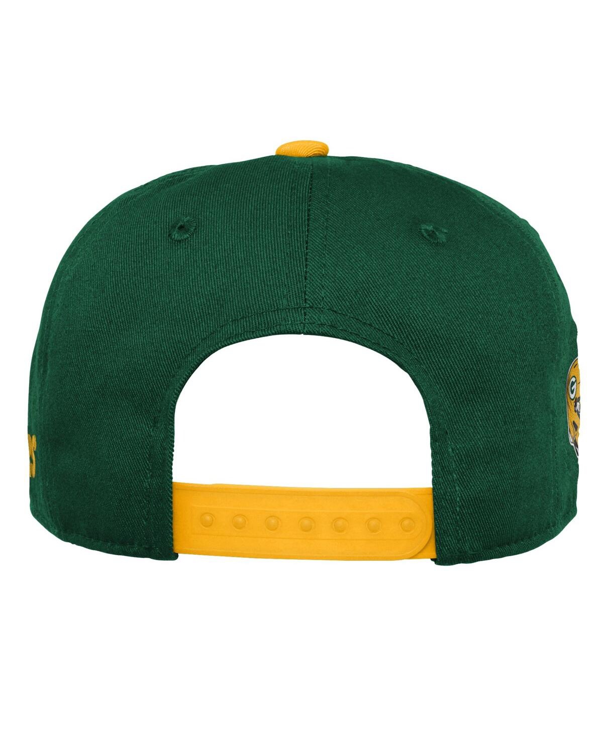 Shop Outerstuff Big Boys And Girls Green Green Bay Packers Legacy Deadstock Snapback Hat