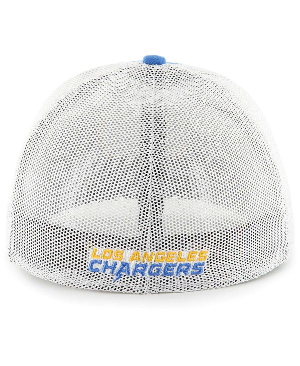Shop 47 Brand Men's ' Powder Blue Los Angeles Chargers Unveil Flex Hat