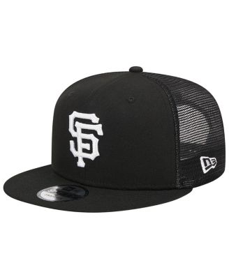 Men's Black San Francisco Giants Trucker 9FIFTY Snapback Hat