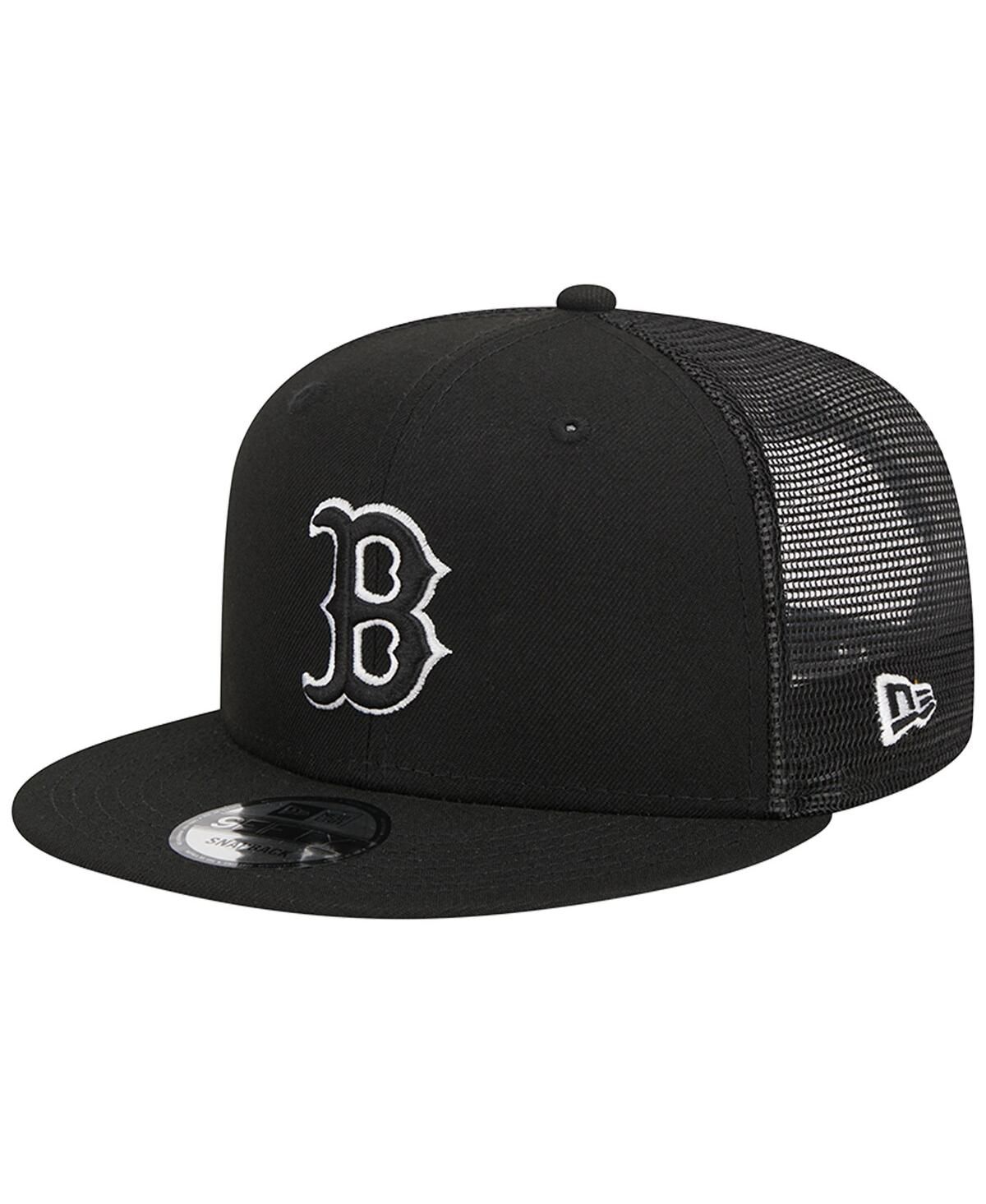 Мужская черная бейсболка Boston Red Sox Trucker 9FIFTY Snapback