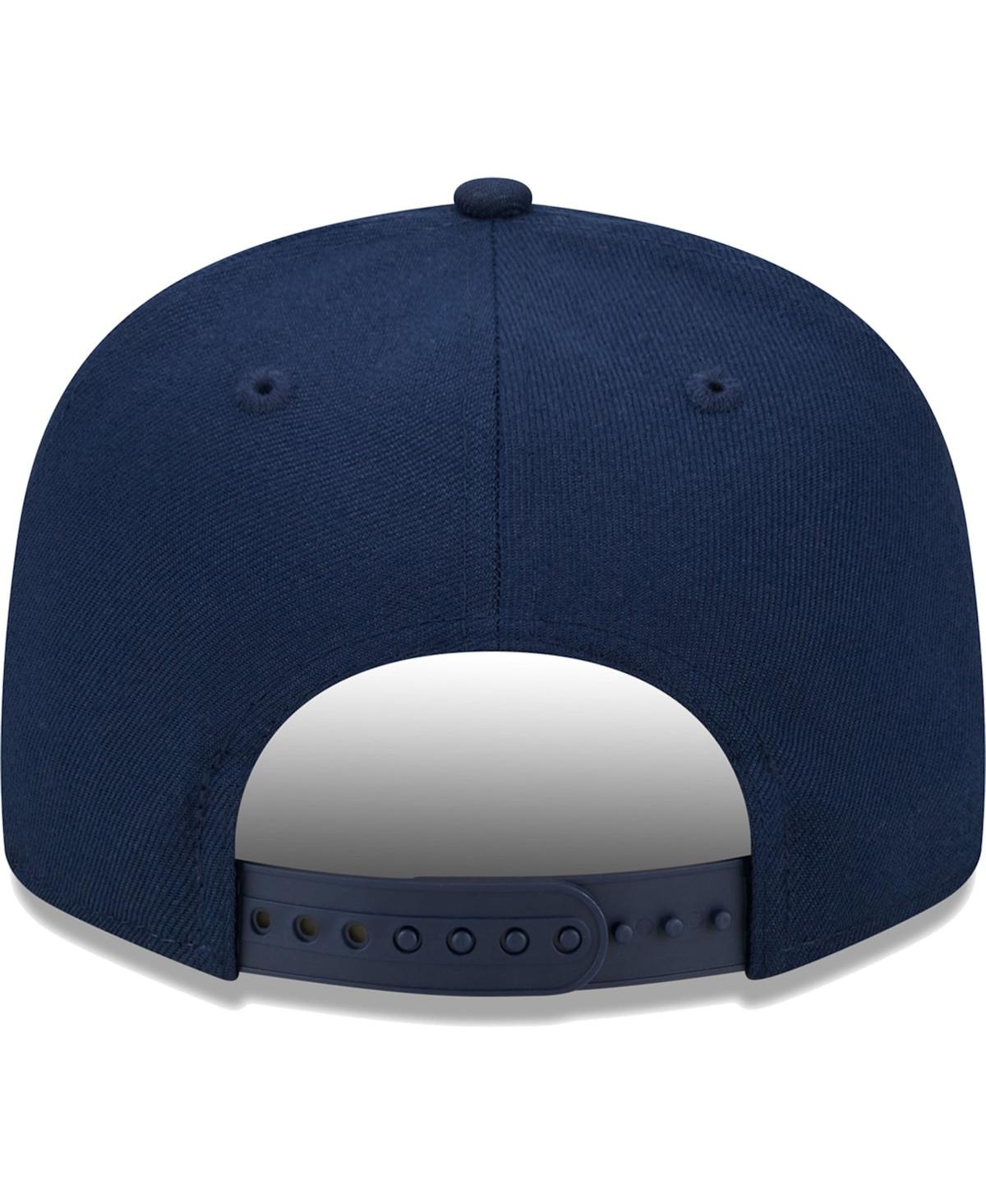 New Era Men's  Navy Dallas Cowboys Main Script 9fifty Snapback Hat In Navy