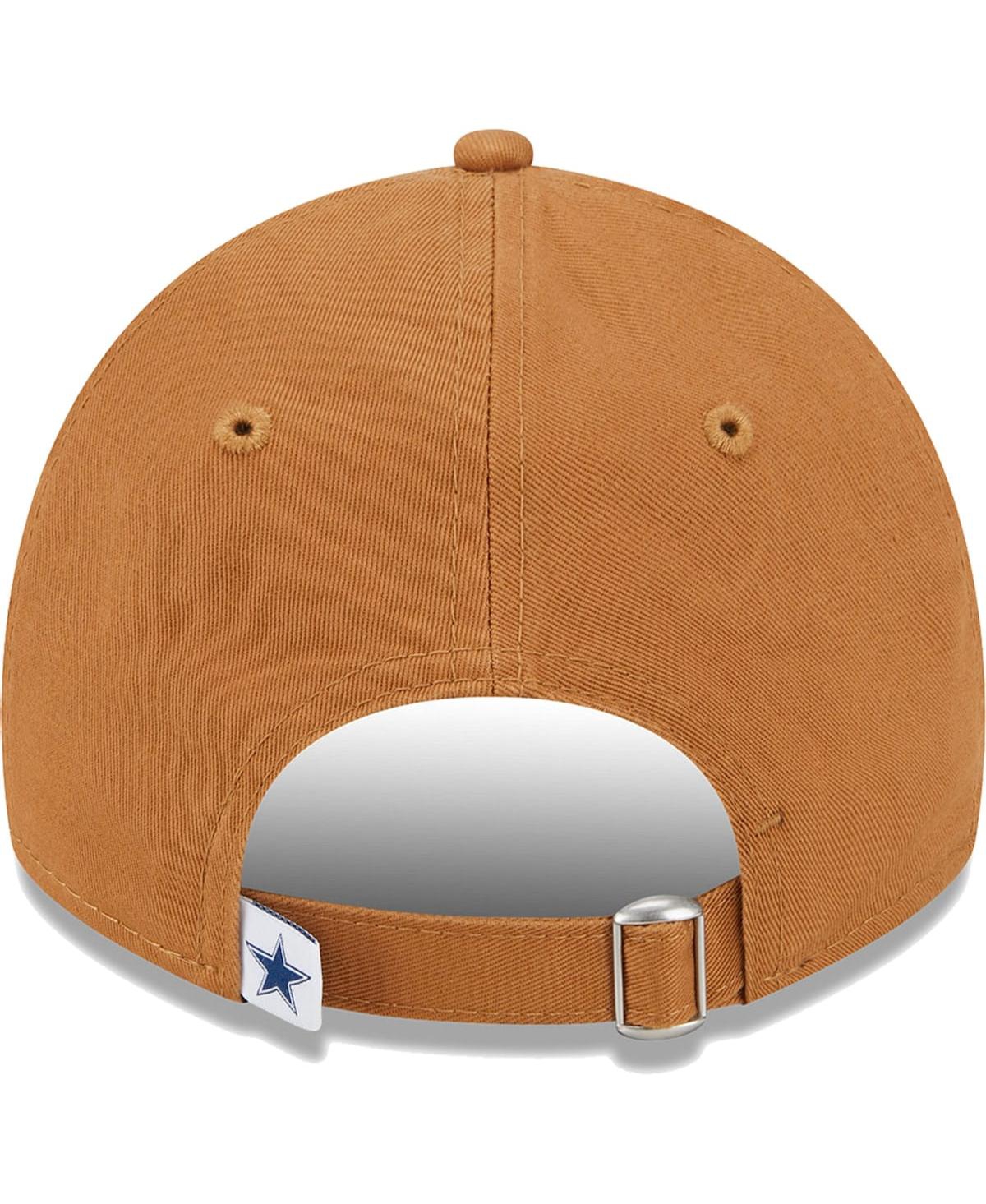 New Era Men's  Brown Dallas Cowboys Main Core Classic 2.0 9twenty Adjustable Hat In Brown