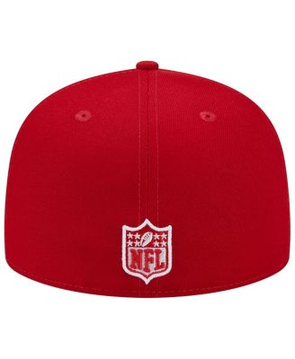 Men's Scarlet San Francisco 49ers Super Bowl XXIX Main Patch 59FIFTY Fitted Hat