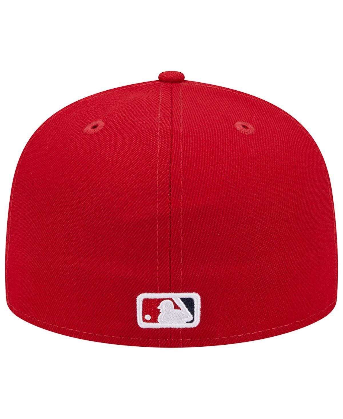 New Era Men's  Red Washington Nationals 2019 World Series Team Color 59fifty Fitted Hat In Red