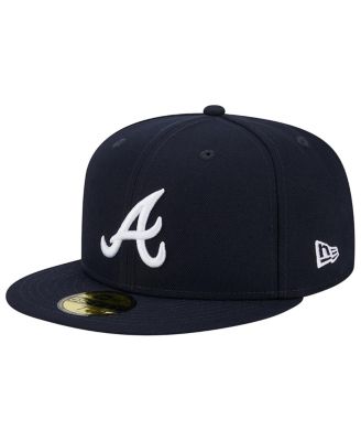 Men's Navy Atlanta Braves 2021 World Series Team Color 59FIFTY Fitted Hat