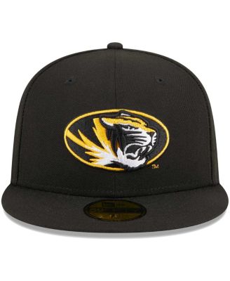 Men's Black Missouri Tigers Evergreen 59FIFTY Fitted Hat