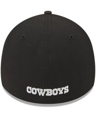 Men's Black Dallas Cowboys Retro Joe Main 39THIRTY Flex Hat