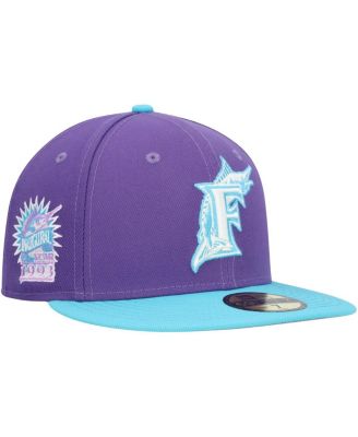 Men's Purple Florida Marlins Vice 59FIFTY Fitted Hat