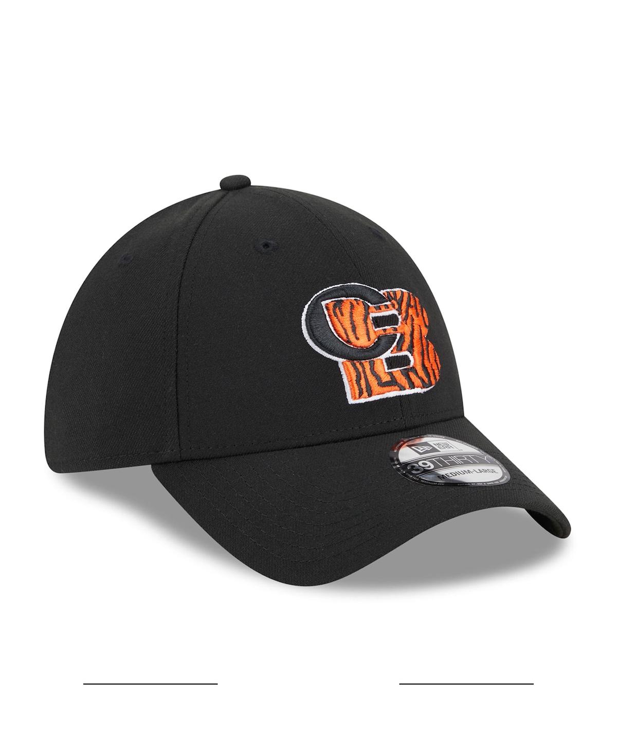 Men's New EraCincinnati Bengals City Originals 39THIRTY Flex Hat - Black