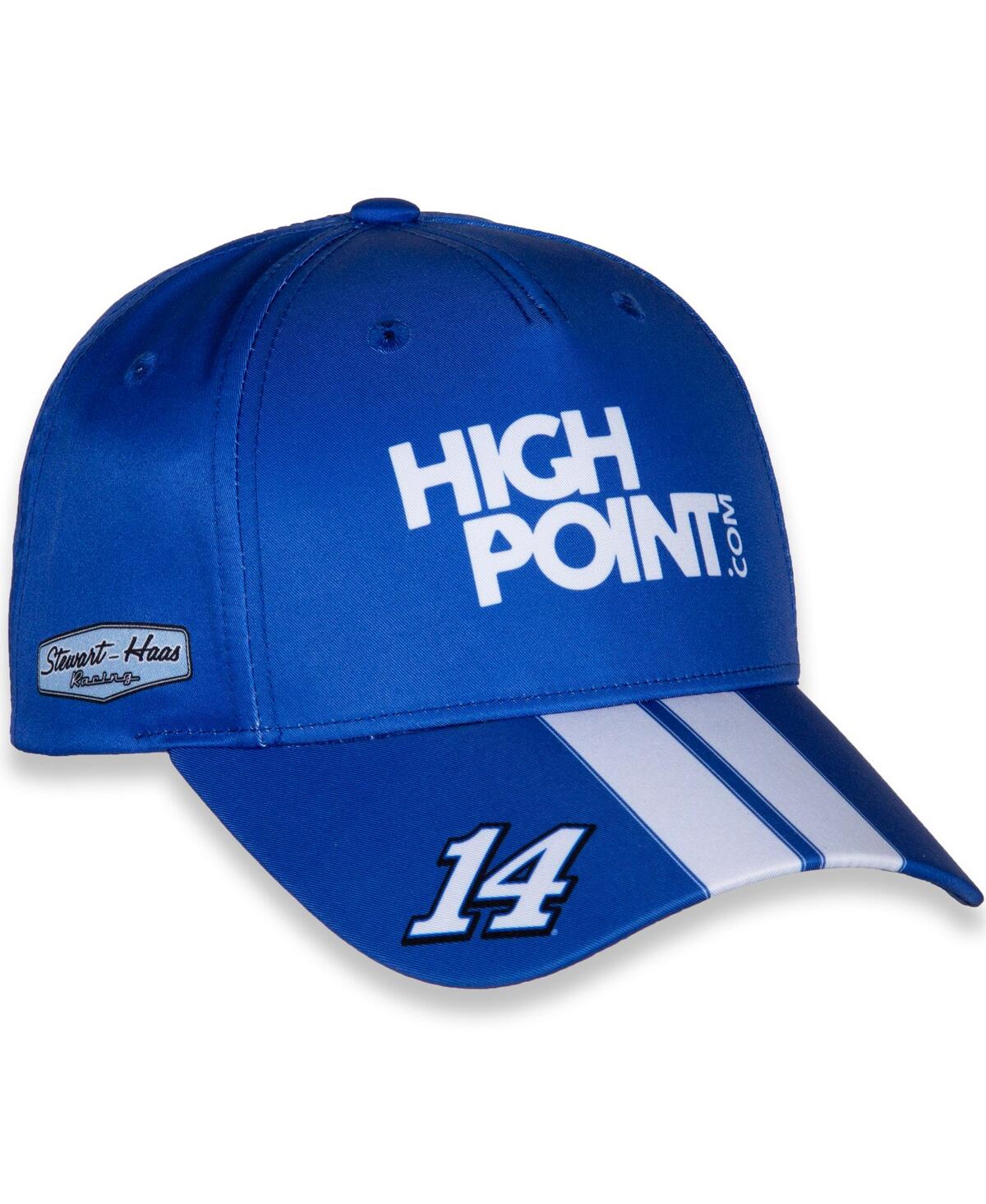 Men's Stewart-Haas Racing Team Collection White Chase Briscoe Highpoint.com Uniform Adjustable Hat - White