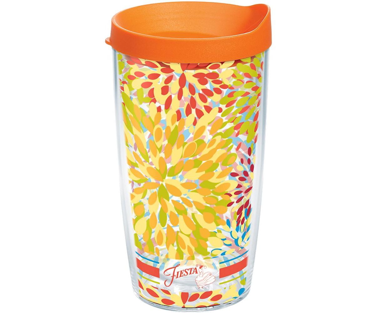 Tervis Tumbler Tervis Fiesta Poppy Calypso Made In Usa Double Walled Insulated Tumbler Travel Cup Keeps Drinks Cold In Open Miscellaneous