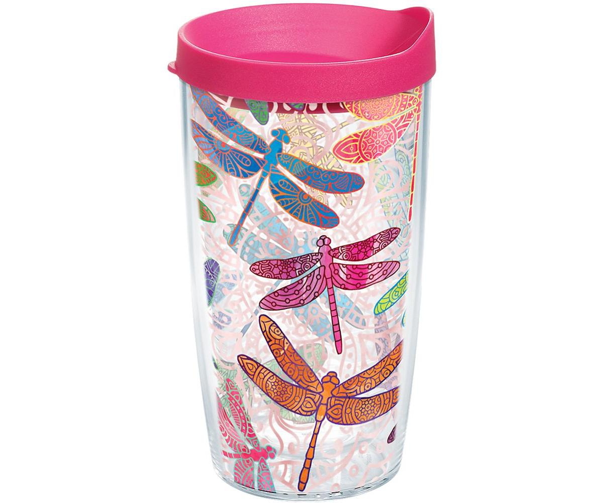 Tervis Tumbler Tervis Dragonfly Mandala Made In Usa Double Walled Insulated Tumbler Travel Cup Keeps Drinks Cold & In Open Miscellaneous