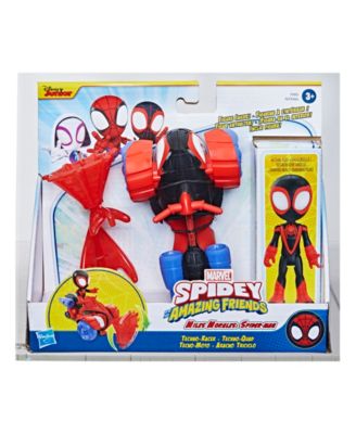 Marvel Miles Morales- Spider-Man Techno Racer Set