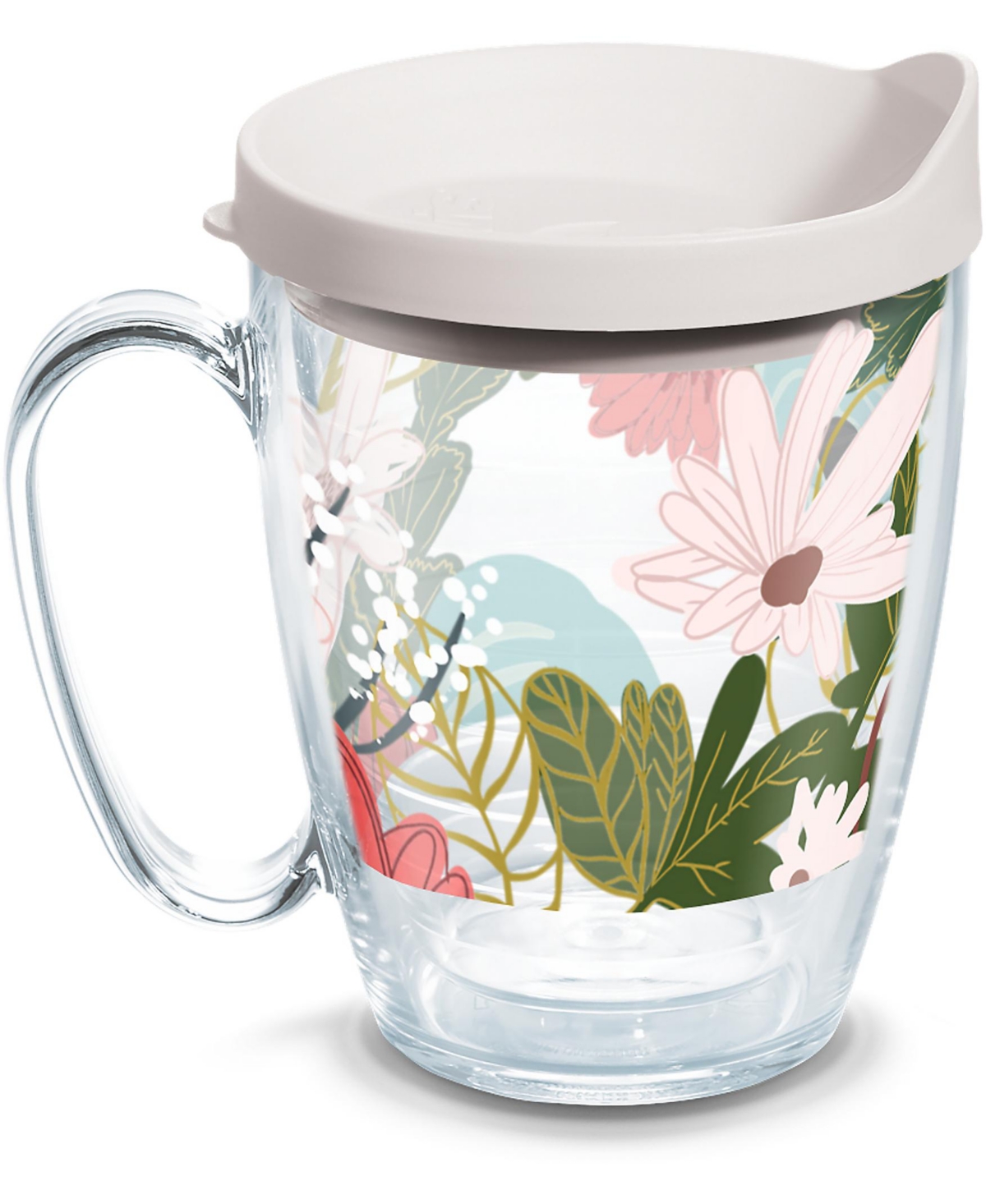 Tervis Tumbler Tervis Mellow Floral Made In Usa Double Walled Insulated Tumbler Travel Cup Keeps Drinks Cold & Hot, In Open Miscellaneous