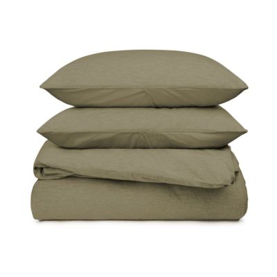 French Linen and Cotton Duvet & Sham Set - King/Cal King