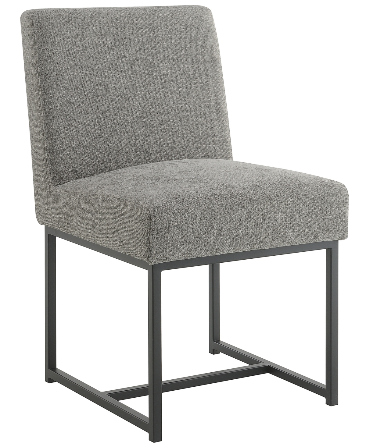 Abbyson Living Luxe 33.5 Fabric Dining Chair In Gray