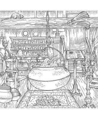 Just a Bunch of Hocus Pocus- An Unofficial Coloring Book for Fans of the Halloween Classic by Valentin Ramon