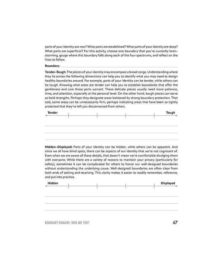 Barnes & Noble Designing Healthy Boundaries A Guide to Embracing Self