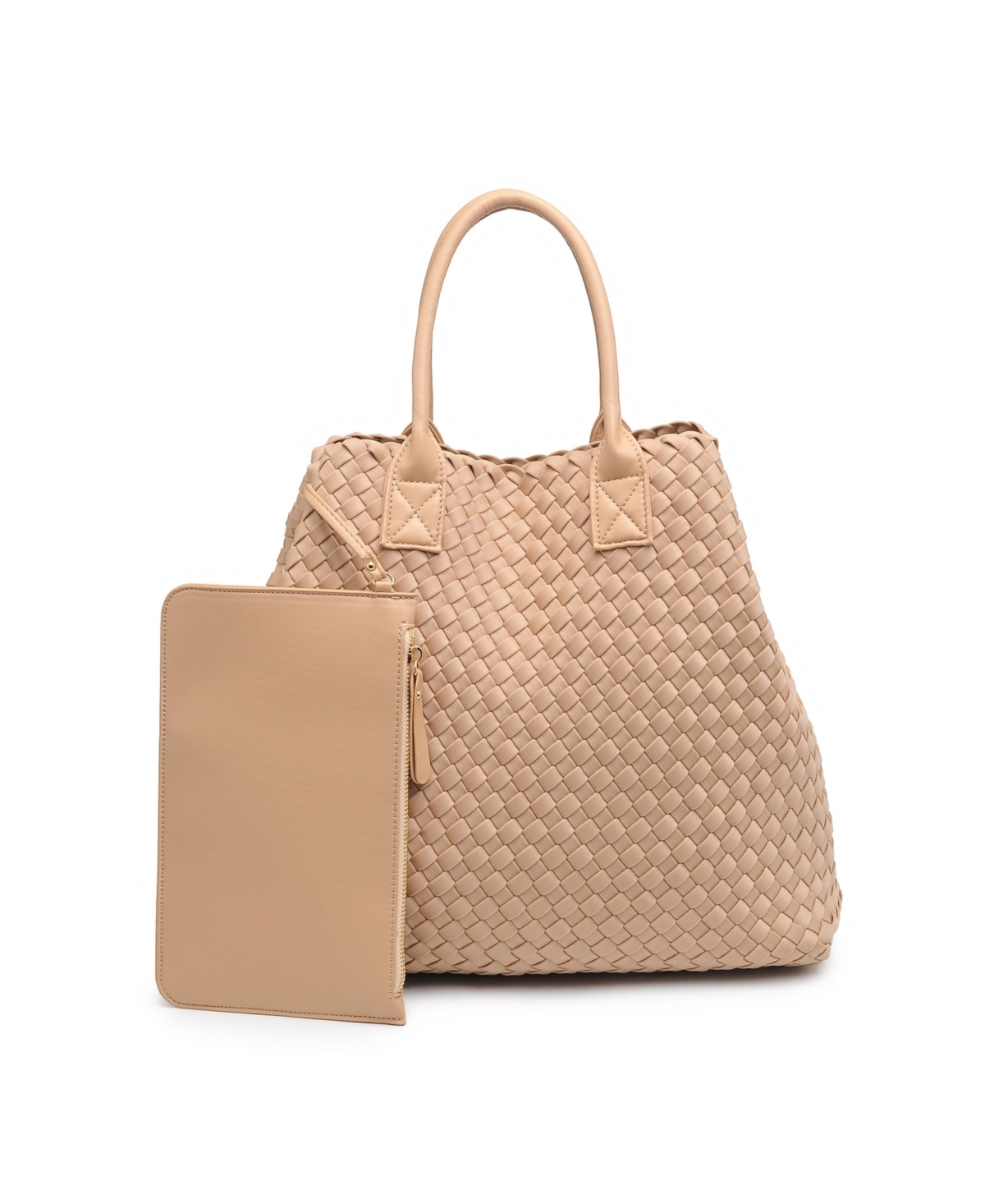 Urban Expressions Ithaca Woven Neoprene Tote In Natural