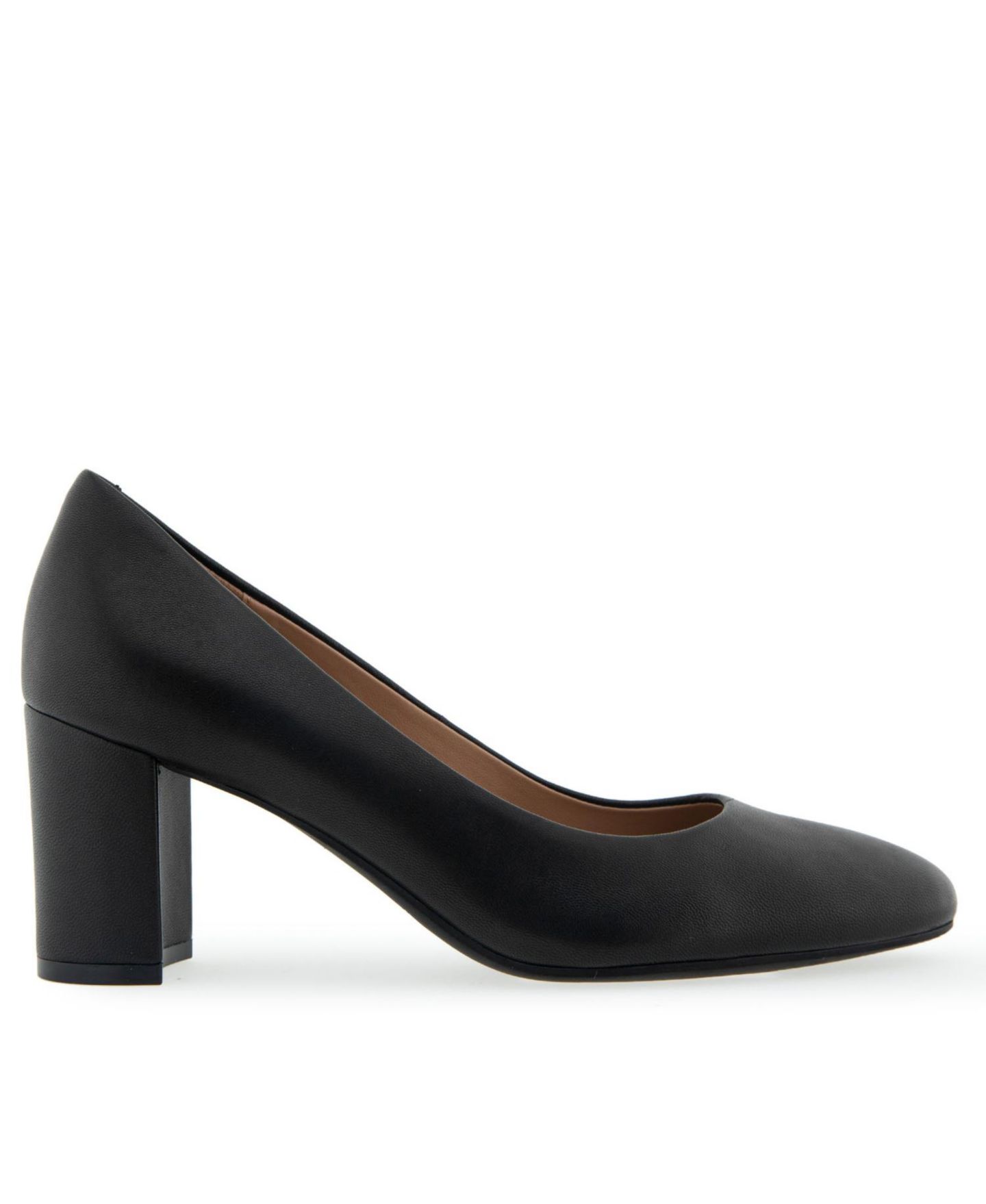 Женские туфли Aerosoles Betsy Pumps, цвет: Чёрный кожаный — фото 2