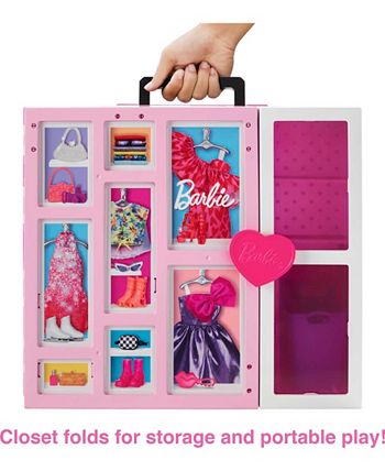 Barbie Dream Closet Doll and Playset - Macy's