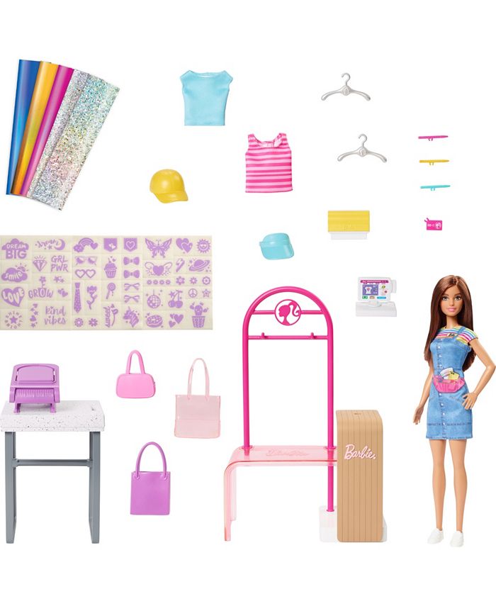 Barbie Make and Sell Boutique Playset - Macy's
