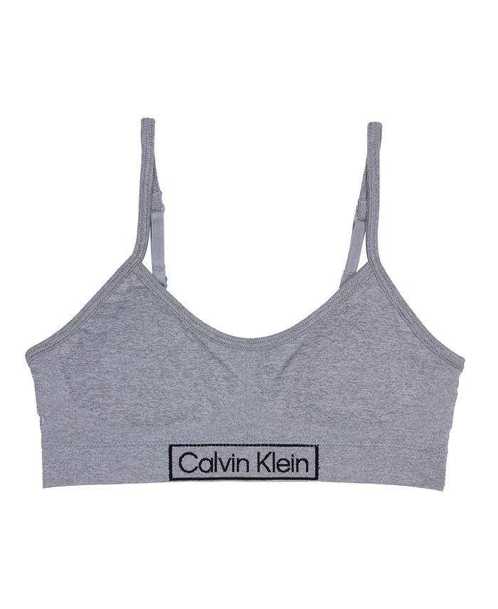 Calvin Klein Big Girls 3-Pack Cropped Bra Set - Macy's
