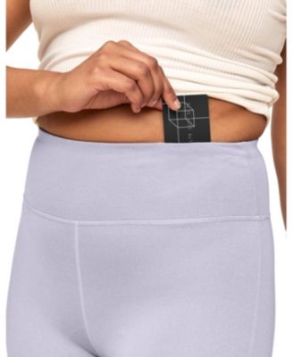 Women's Haley Heathered Crop Compression Activewear Legging