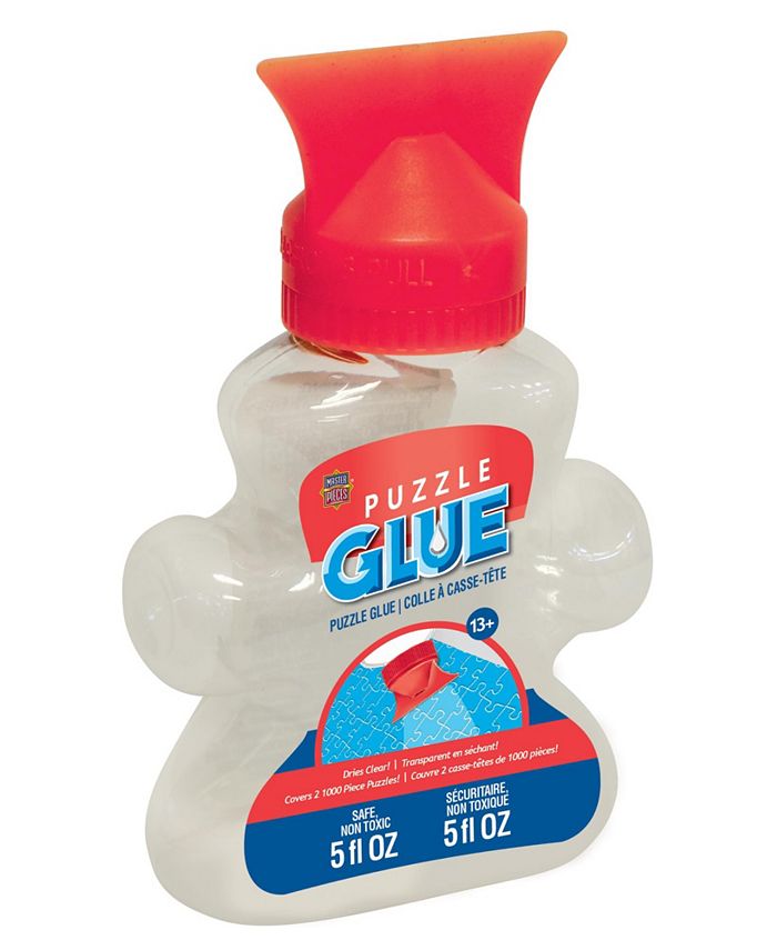 MasterPieces Puzzles Puzzle Glue Shaped bottle 5 oz With Spreader