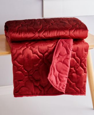 Caserta Velvet Reversible Quilted Throw, 50" x 60"