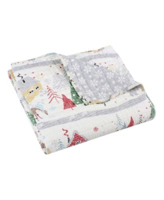 Shop Levtex Joulset Holiday Reversible Quilt Sets In Red