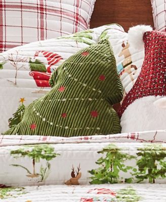 Levtex Gnome Forest Shaped Decorative Pillow, 13" x 8"