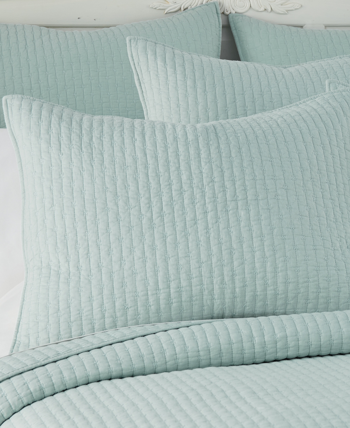 Levtex Cross Stitch Stitching -Pc. Bedspread Set