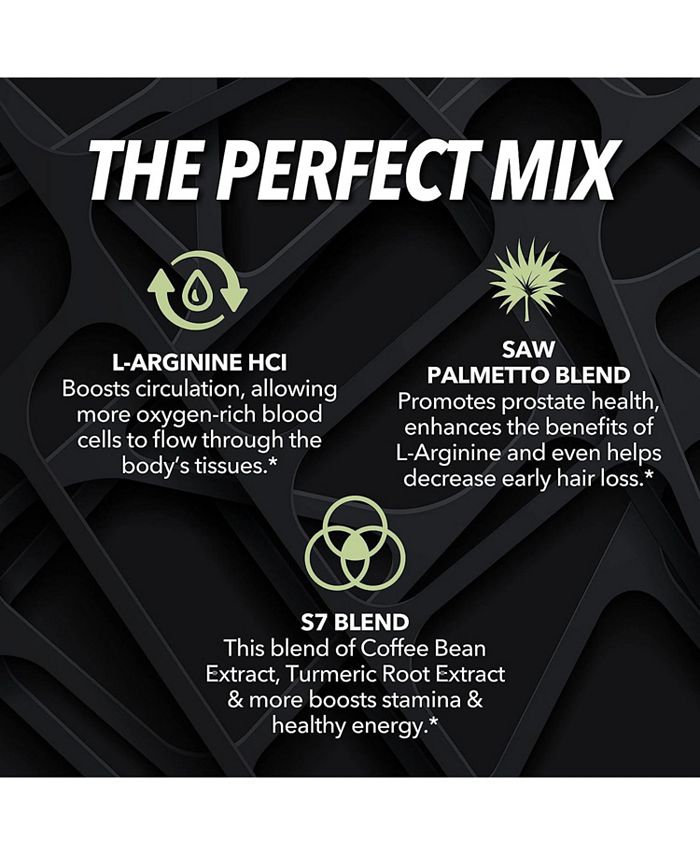 Havasu Nutrition L Arginine Saw Palmetto for Men with S7 PlantBased