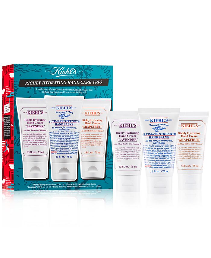 Kiehl's Since 1851 Richly Hydrating Hand Care Trio
