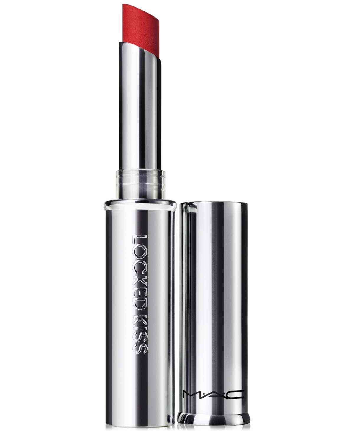 Mac Locked Kiss 24-hour Lipstick In Ruby True (fn)