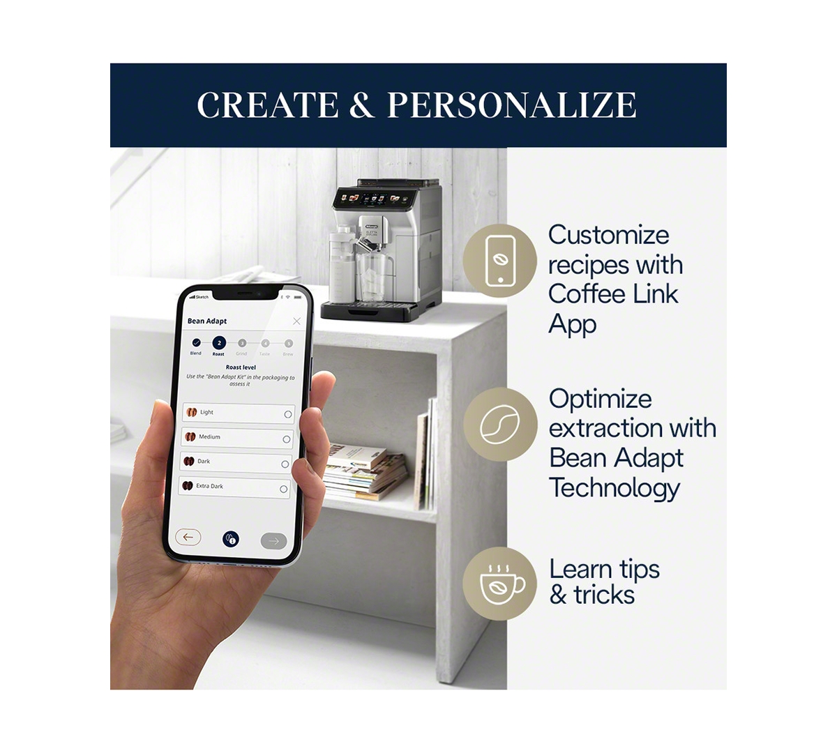 Shop Delonghi Eletta Explore Automatic Espresso Machine With Cold Brew In Silver