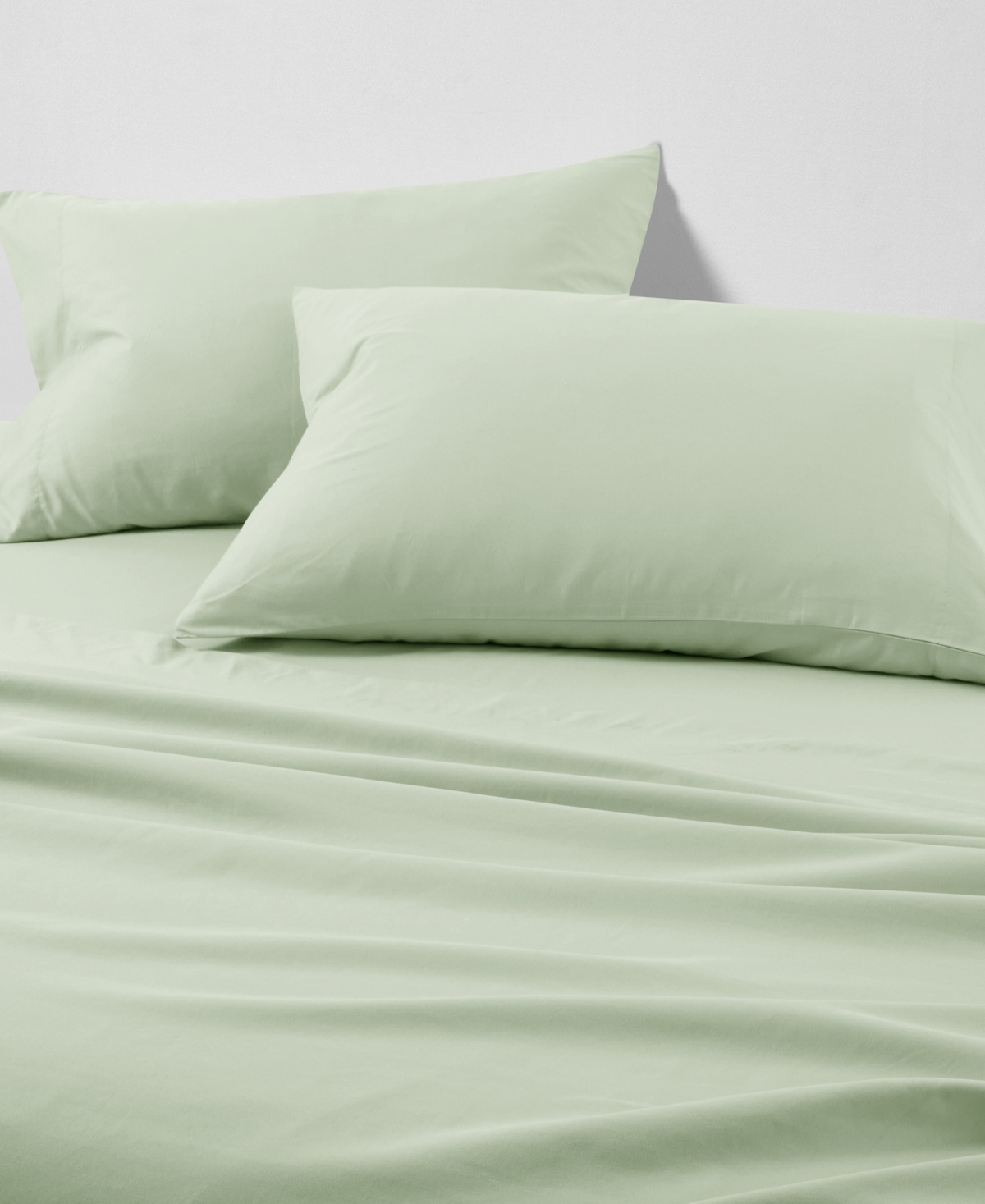 Sunham Microfiber Easy Care Solid -Pc. Sheet Set