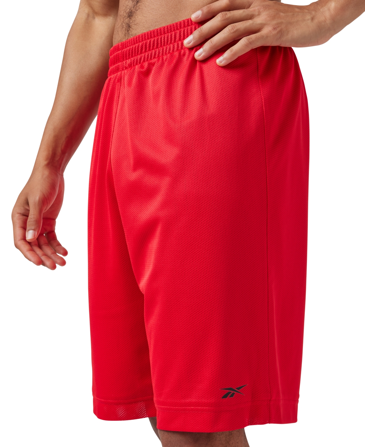 Reebok Men's Mesh Logo Basketball Shorts