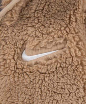 Baby Boys and Girls Hooded Sherpa Coverall