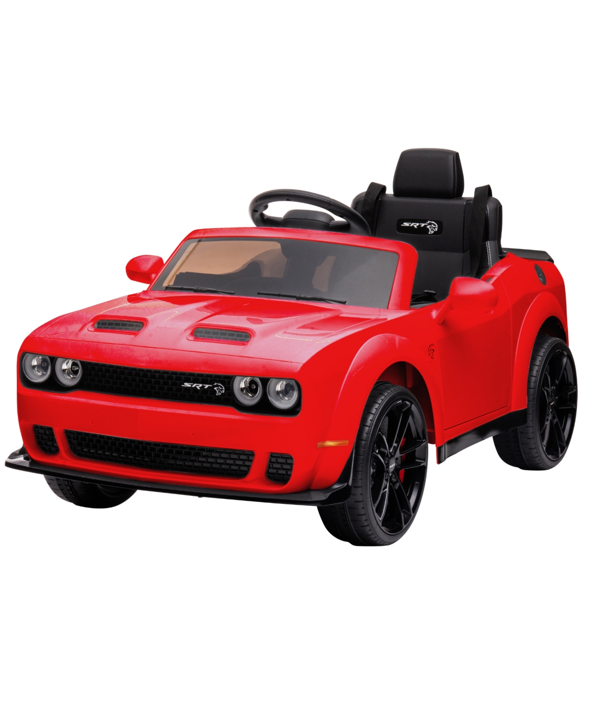 Best Ride On Cars Kids' Dodge Challenger, 12v In Red