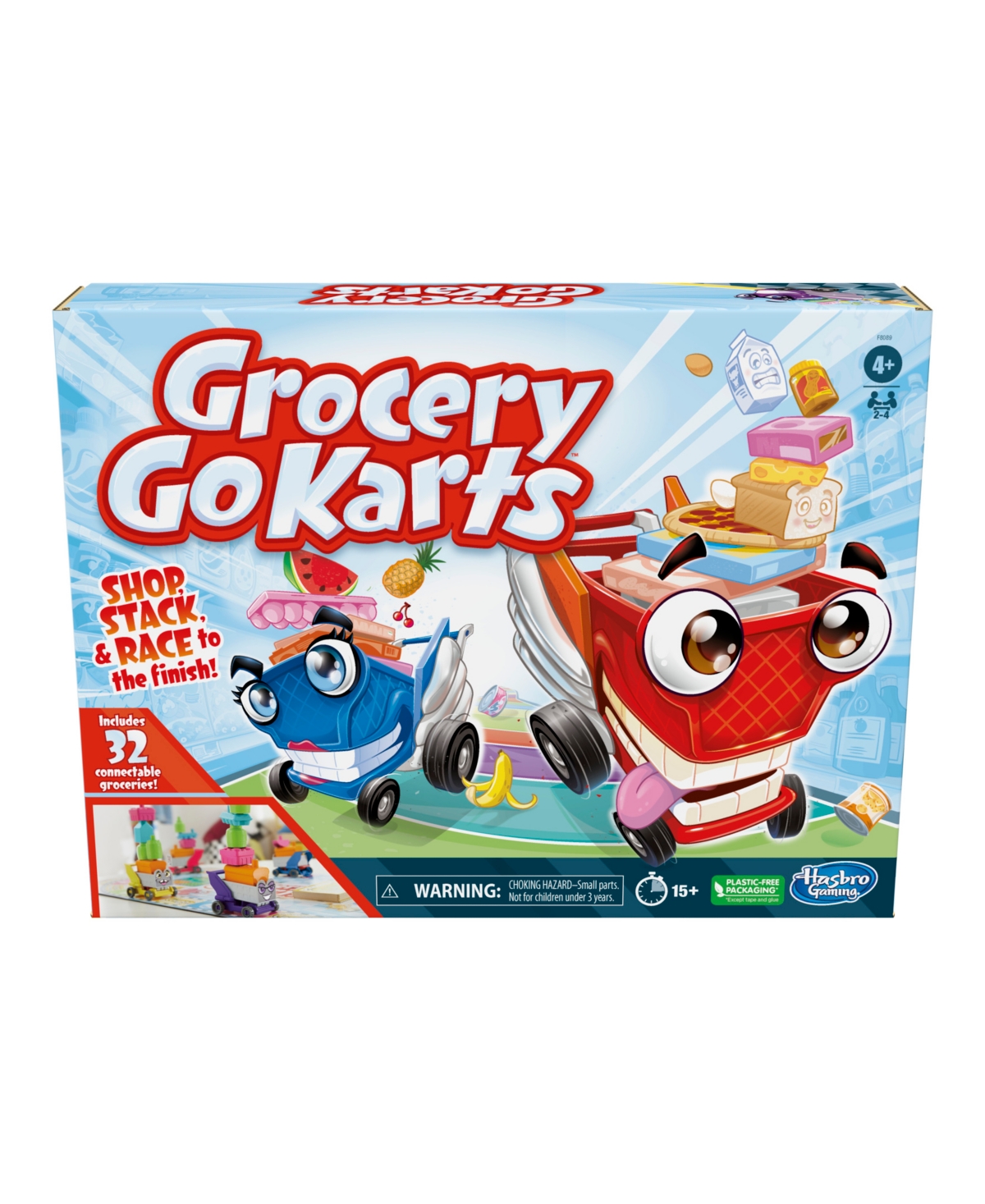 Hasbro Grocery Go Karts Game In No Color