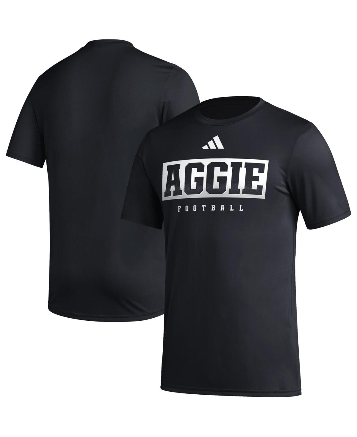 Adidas Originals Men's Adidas Black Texas A&m Aggies Football Practice Aeroready Pregame T-shirt